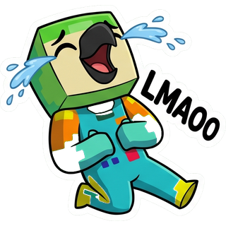 laughing Discord sticker