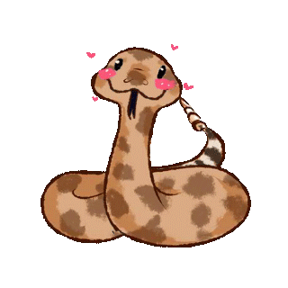snekblush Discord sticker
