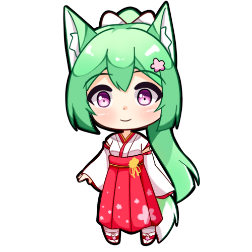 Teehee Sakura Discord sticker