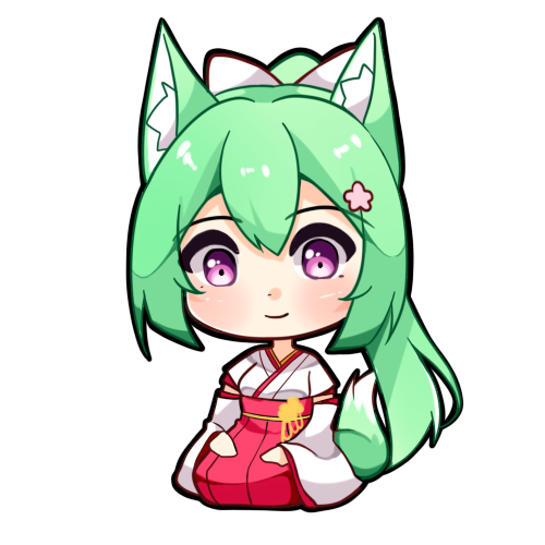 Smug Sakura Discord sticker