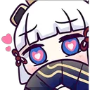 Ayaka Love Discord sticker