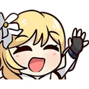 Lumine Hey Discord sticker