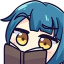 Xingqiu Read Discord sticker