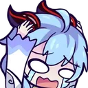 Ganyu NO Discord sticker