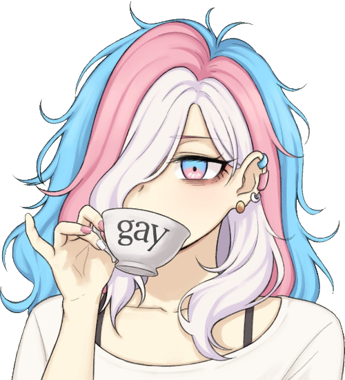 Trans Coffee Discord sticker