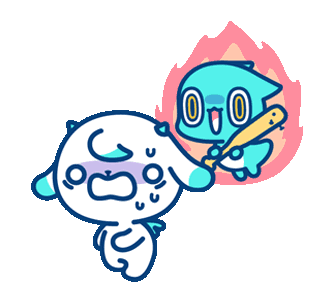Angry Run Discord sticker