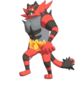 Incineroar Walking Discord sticker