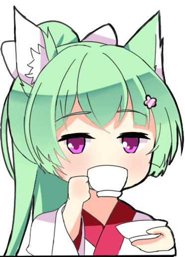 Sip Sakura Discord sticker