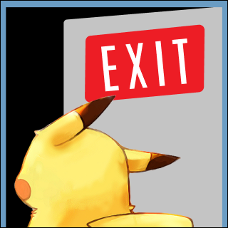 Exit Discord sticker