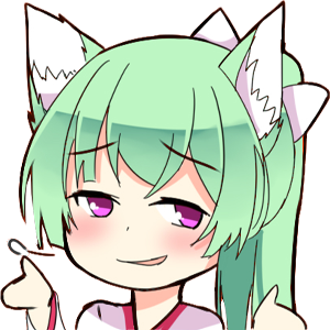 Shrug Sakura Discord sticker