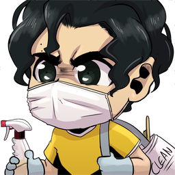 Sakusa Kiyoomi Cleaning Discord sticker