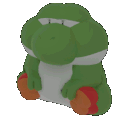 Beeg Yoshi Vibing Discord sticker