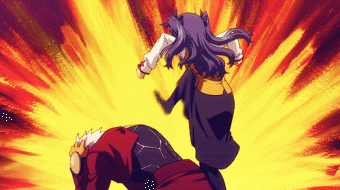 Rin hit Discord sticker