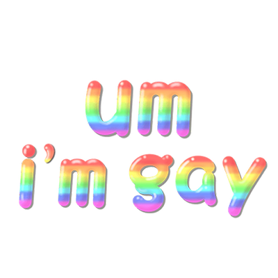 im gay Discord sticker