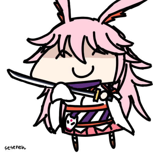 YaeThreaten Discord sticker