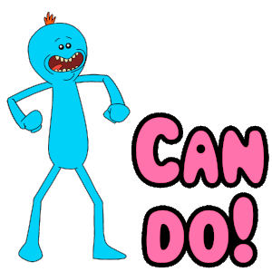 Meeseeks can do!! Discord sticker