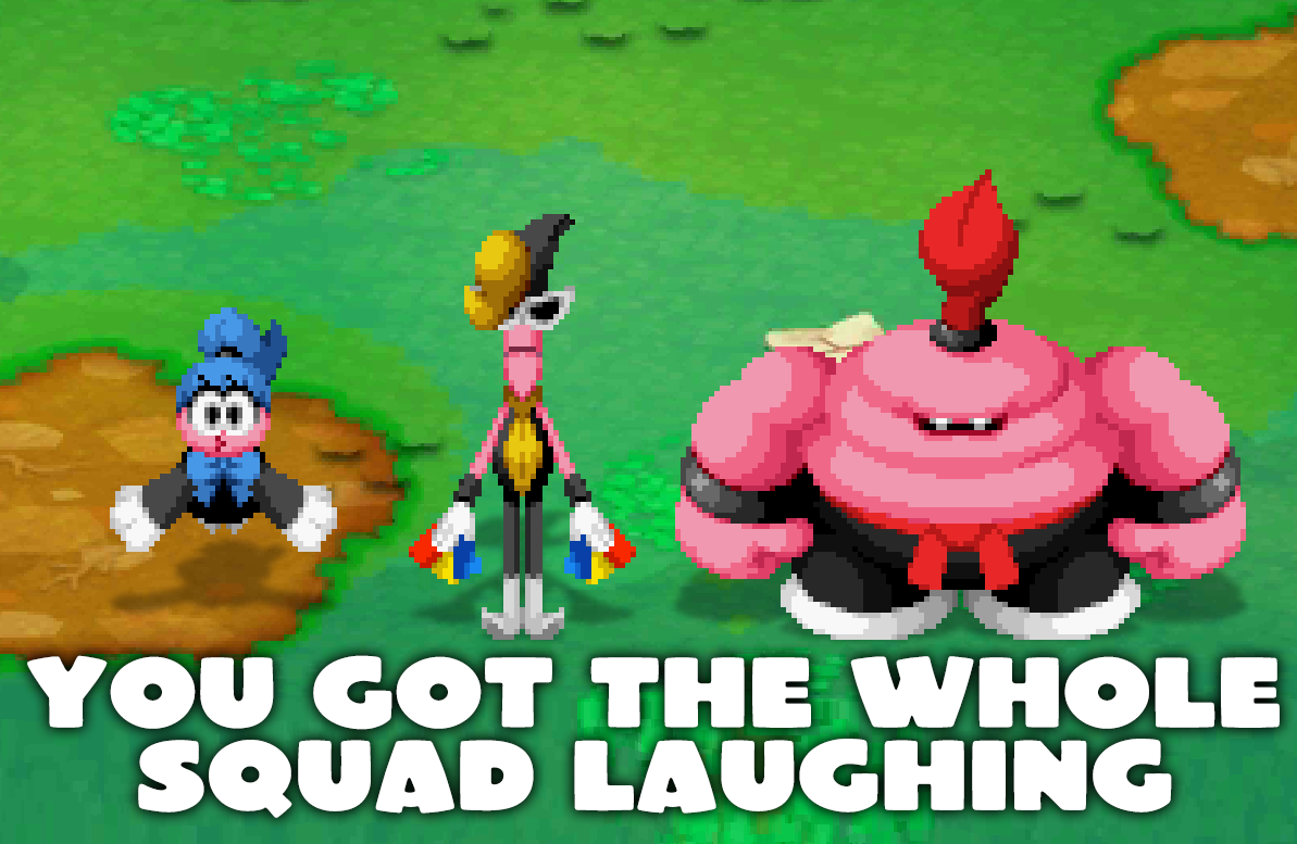 Mario RPG Damn Bro Whole Squad