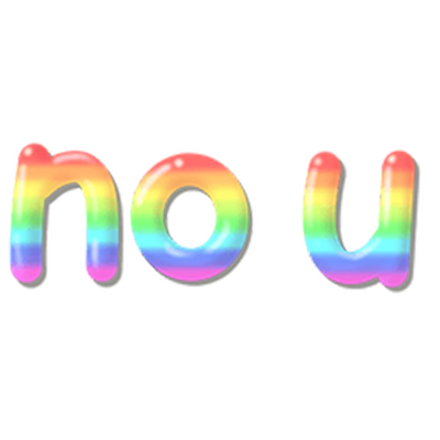 no u Discord sticker