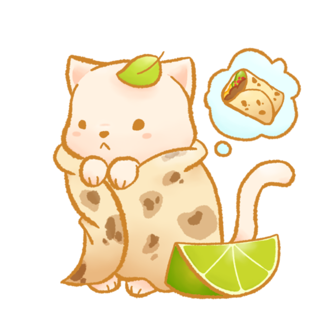 Burrito Cat Discord sticker