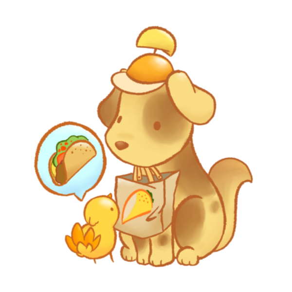Taco Dog Discord sticker