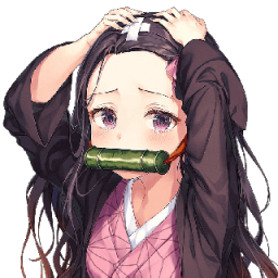 NezukoOuch Discord sticker
