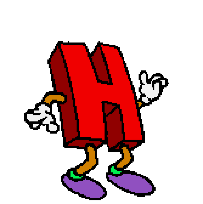 Dancinq H Discord sticker