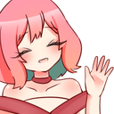 Wave Kokoro Discord sticker