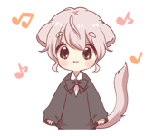 catsing Discord sticker