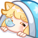 UomiSleepyNap Discord sticker