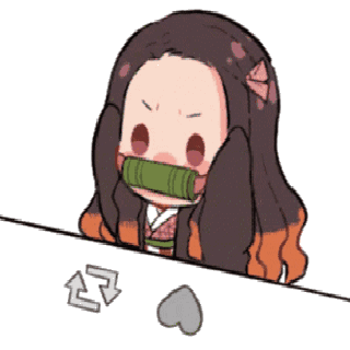 Nezuko Song Love Discord sticker