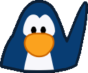 Penguin Wave Discord sticker