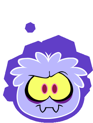 Ghost Puffle Discord sticker