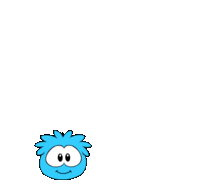 Blue Puffle Dig Discord sticker