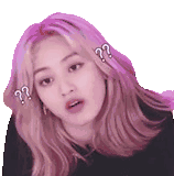 Jihyo Confused Discord sticker