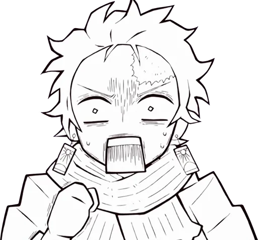 Tanjiro Scared