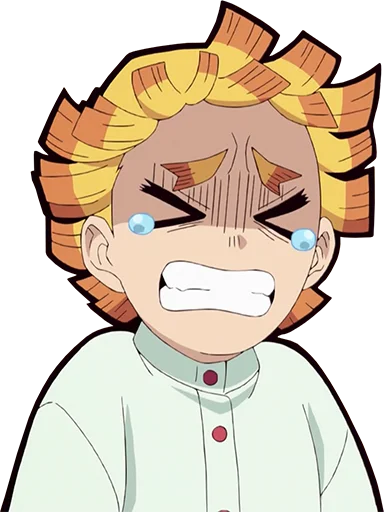 Zenitsu Cry Stressed