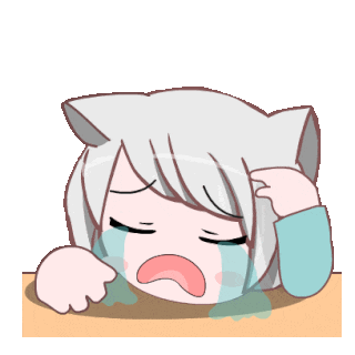 Girl Cry Discord sticker