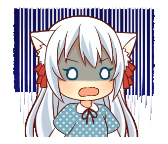 Girl Scared Discord sticker
