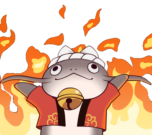 Namazu Burn Discord sticker