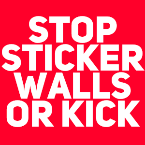 Stop Sticker Walls Discord sticker