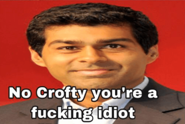 No Crofty Discord sticker