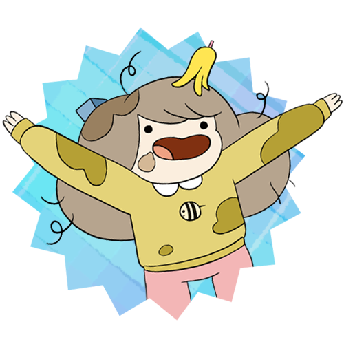 Bee Trash Discord sticker
