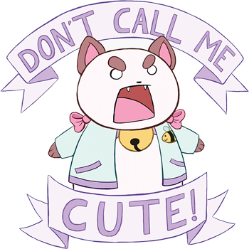Don't Call Me Cute Discord sticker