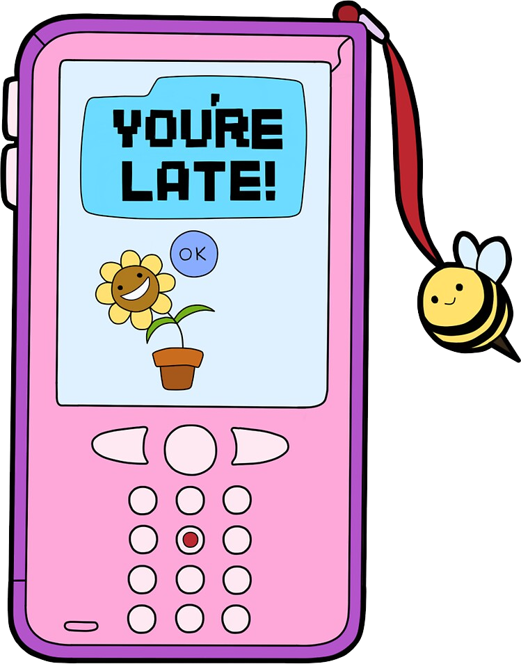 You're Late! Discord sticker