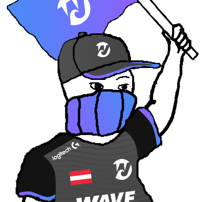 wavemascot Discord sticker