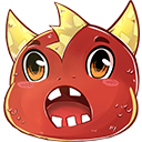 Shocked Opius Discord sticker