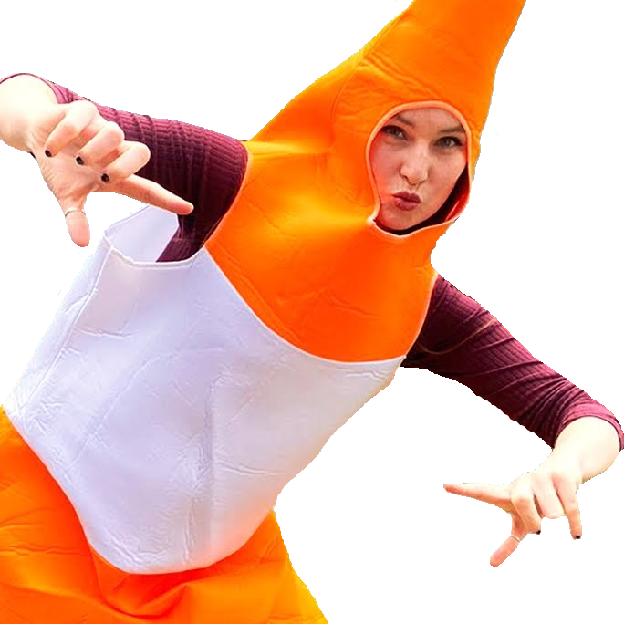 Traffic Cone Becky Discord sticker