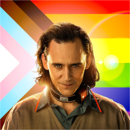 LokiPride Discord sticker