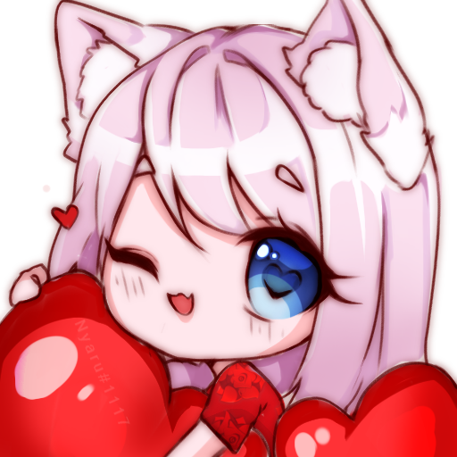 Nyaru Love Discord sticker