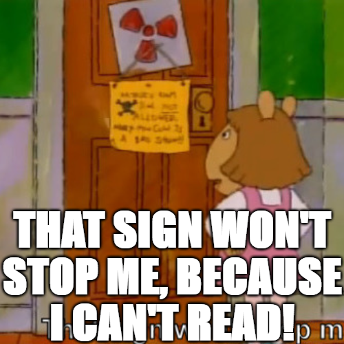 I can't read Discord sticker